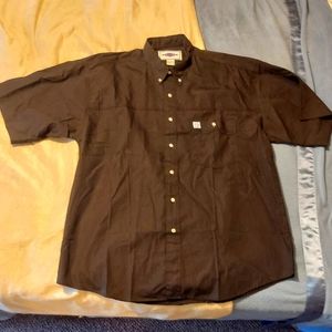 Vintage Men’s Arizona Black Button Up Size Large 👕
